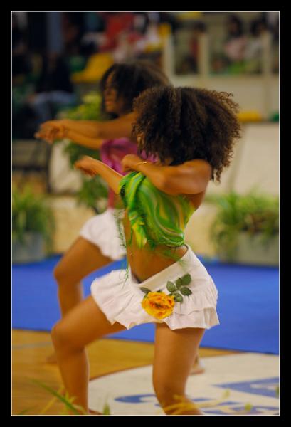 Black Vanillette en plein effort 